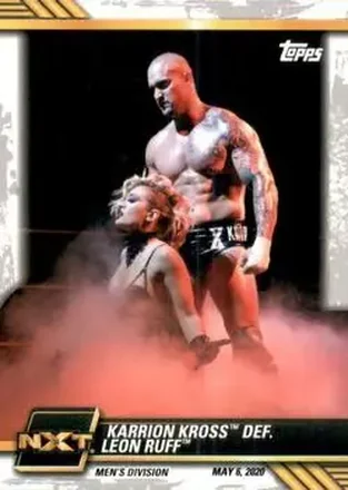 2021 Topps WWE NXT #21 - Karrion Kross def. Leon Ruff