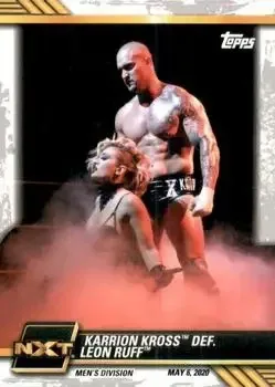 2021 Topps WWE NXT feature card