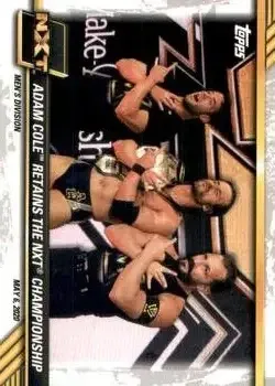 2021 Topps WWE NXT feature card
