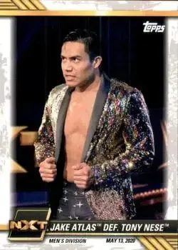 2021 Topps WWE NXT feature card