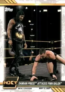 2021 Topps WWE NXT feature card