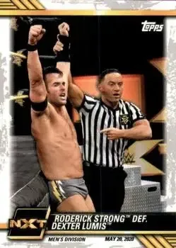 2021 Topps WWE NXT feature card