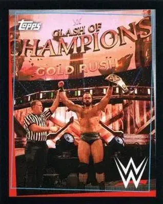 2021 Topps WWE Road to WrestleMania Stickers #14 - Drew McIntyre