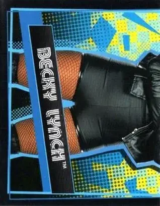 2021 Topps WWE Road to WrestleMania Stickers #17 - Becky Lynch