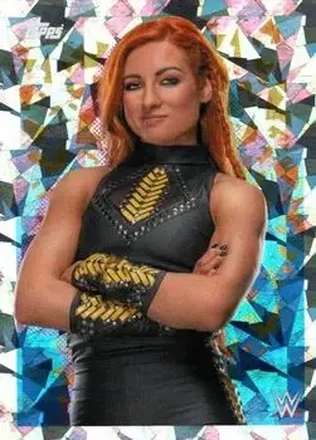 2021 Topps WWE Road to WrestleMania Stickers #19 - Becky Lynch