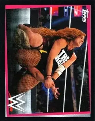 2021 Topps WWE Road to WrestleMania Stickers #21 - Becky Lynch