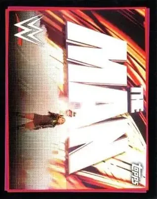 2021 Topps WWE Road to WrestleMania Stickers #22 - Becky Lynch