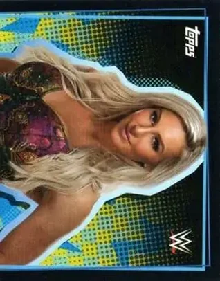 2021 Topps WWE Road to WrestleMania Stickers #36 - Charlotte Flair
