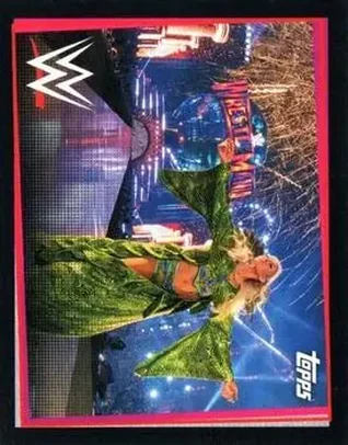 2021 Topps WWE Road to WrestleMania Stickers #38 - Charlotte Flair