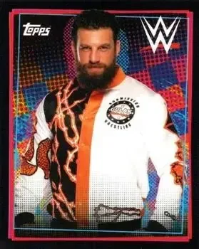 2021 Topps WWE Road to WrestleMania Stickers feature card