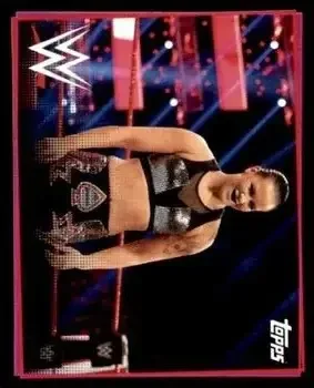 2021 Topps WWE Road to WrestleMania Stickers feature card