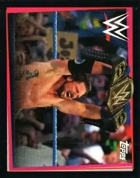 2021 Topps WWE Road to WrestleMania Stickers feature card