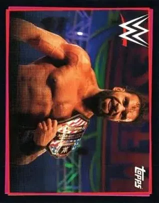 2021 Topps WWE Road to WrestleMania Stickers #47 - AJ Styles