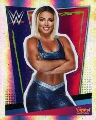 2021 Topps WWE Road to WrestleMania Stickers #48 - Mandy Rose