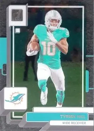 2022 Clearly Donruss #31 - Tyreek Hill - Miami Dolphins