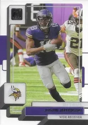 2022 Clearly Donruss #32 - Justin Jefferson - Minnesota Vikings