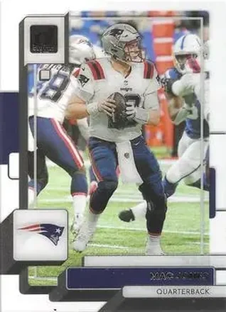 2022 Clearly Donruss #34 - Mac Jones - New England Patriots