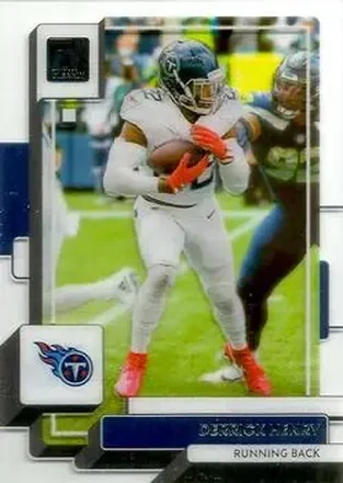 2022 Clearly Donruss #48 - Derrick Henry - Tennessee Titans