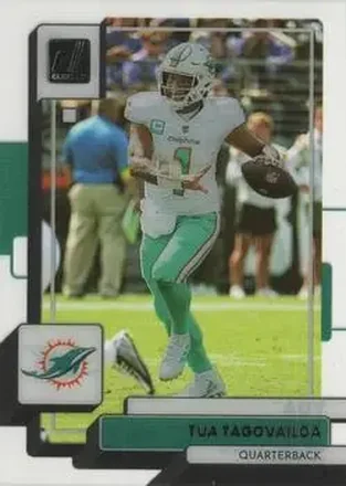 2022 Clearly Donruss #49 - Tua Tagovailoa - Miami Dolphins