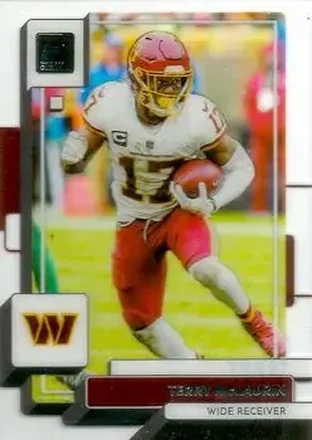 2022 Clearly Donruss #50 - Terry McLaurin - Washington Commanders
