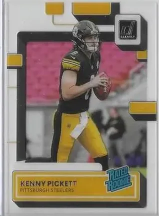 2022 Clearly Donruss #51 - Kenny Pickett - Pittsburgh Steelers