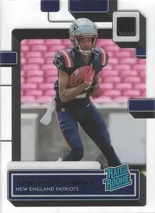 2022 Clearly Donruss #72 - Tyquan Thornton - New England Patriots