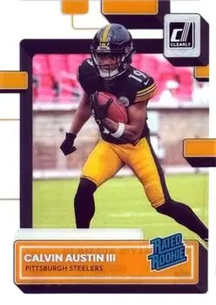 2022 Clearly Donruss #86 - Calvin Austin III - Pittsburgh Steelers