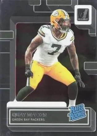 2022 Clearly Donruss #98 - Quay Walker - Green Bay Packers
