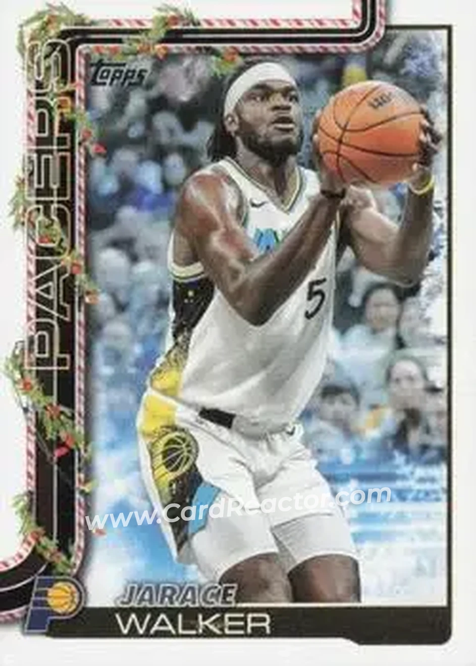 2025-26 Topps Holiday #H41 - Jarace Walker - Indiana Pacers - Front