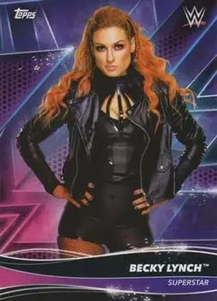 2021 Topps WWE Superstars #12 - Becky Lynch