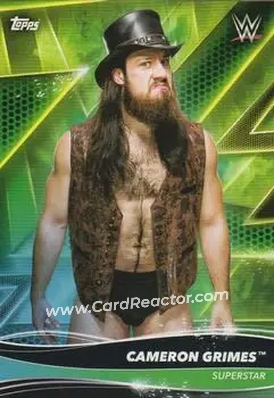 2021 Topps WWE Superstars #16 - Trevor Lee - Front