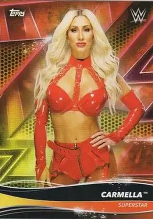 2021 Topps WWE Superstars #18 - Carmella