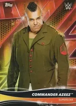 2021 Topps WWE Superstars feature card