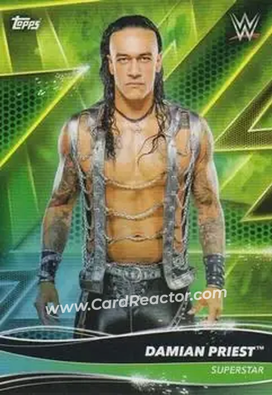 2021 Topps WWE Superstars #25 - Damian Priest - Front