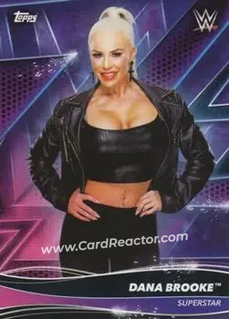 2021 Topps WWE Superstars #26 - Dana Brooke - Front