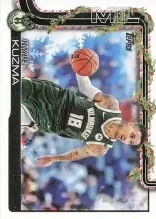 2025-26 Topps Holiday #H45 - Kyle Kuzma - Milwaukee Bucks