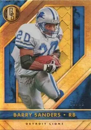 2020 Panini Gold Standard #60 - Barry Sanders - Detroit Lions