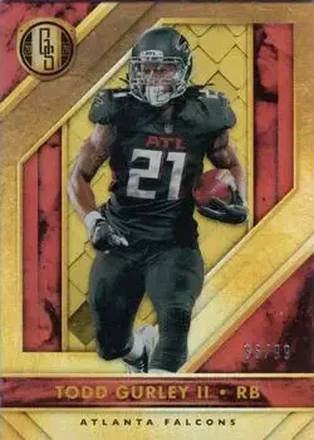 2020 Panini Gold Standard #83 - Todd Gurley II - Atlanta Falcons