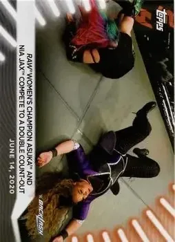 2021 Topps WWE Women's Division feature card