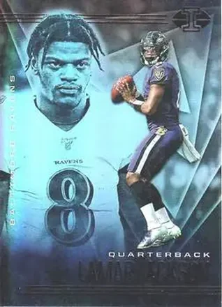 2020 Panini Illusions #3 - Lamar Jackson - Baltimore Ravens
