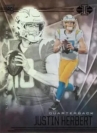 2020 Panini Illusions #7 - Justin Herbert - Los Angeles Chargers