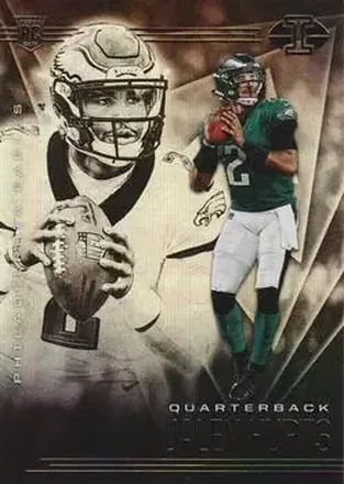2020 Panini Illusions #11 - Jalen Hurts - Philadelphia Eagles