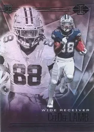 2020 Panini Illusions #18 - CeeDee Lamb - Dallas Cowboys