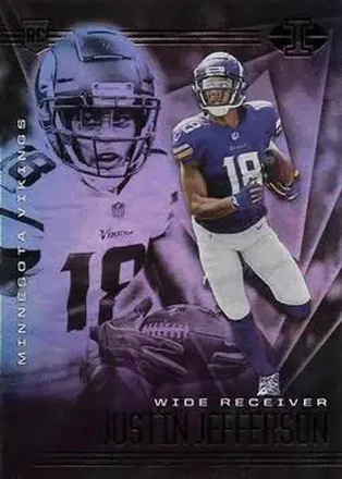 2020 Panini Illusions #22 - Justin Jefferson - Minnesota Vikings