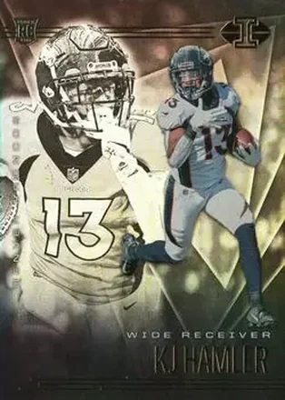 2020 Panini Illusions #28 - KJ Hamler - Denver Broncos