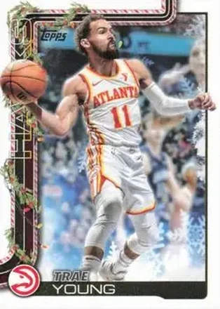 2025-26 Topps Holiday #H48 - Trae Young - Atlanta Hawks 2025-26 Topps Holiday #H48 - Trae Young - Atlanta Hawks