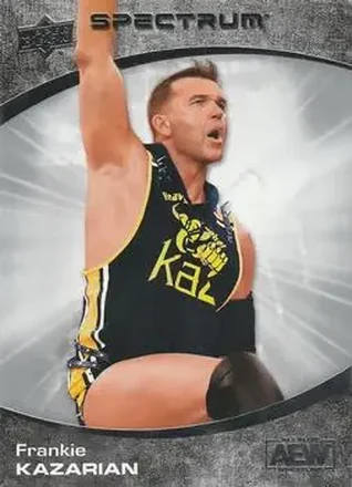2021 Upper Deck Spectrum AEW #20 - Frankie Kazarian