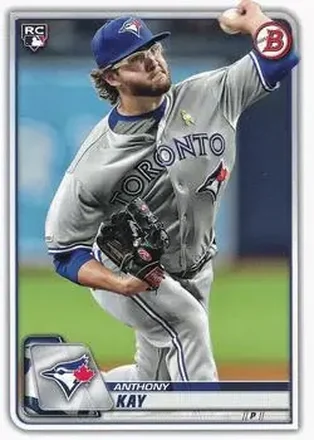 2020 Bowman #17 - Anthony Kay - Toronto Blue Jays