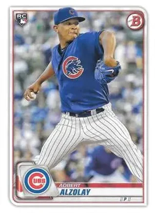 2020 Bowman #19 - Adbert Alzolay - Chicago Cubs