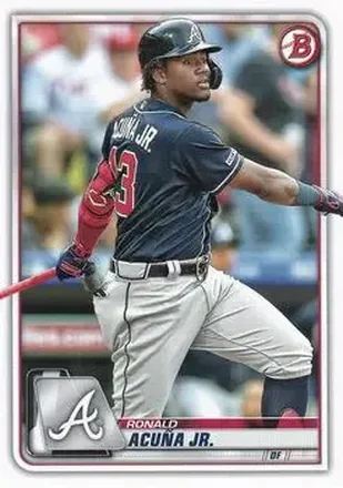 2020 Bowman #27 - Ronald Acuña Jr. - Atlanta Braves